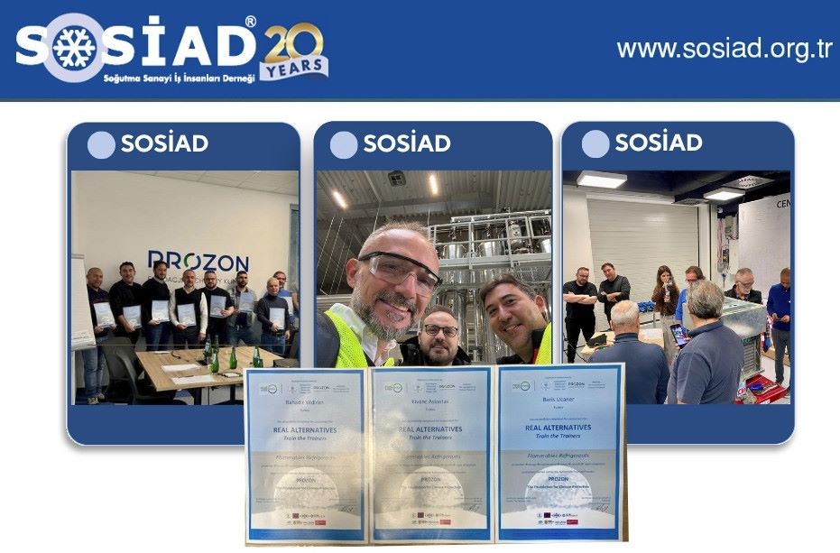 Real Alternatives Programı Kapsamında SOSİAD Eğitmenleri Sertifikalarını Aldı