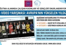 Avrupa’nın Yükselen Yıldızları: AREA; Soğutma Sektöründe Kadınları ve Gençleri Destekleyen 2026 Video Yarışması Başladı.